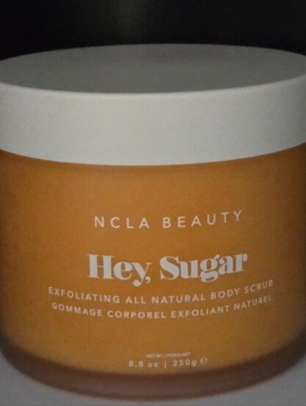 NCLA Beauty Hey Sugar Body Scrub 8.8 oz Exfoliating All Natural NEW